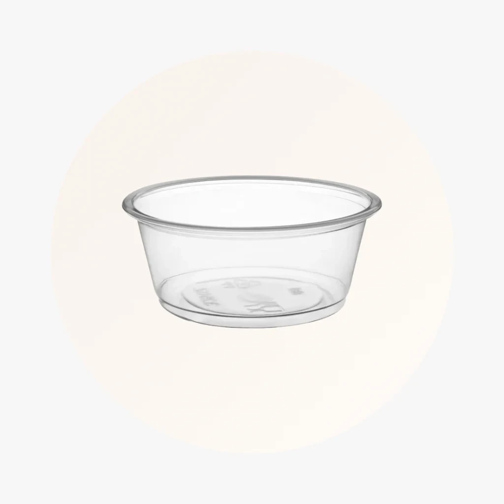 3.25 oz Clear Souffle Cups
