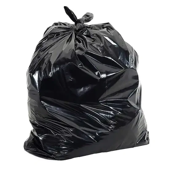 Heavy Duty 33 Gallon Trash Bag - Black