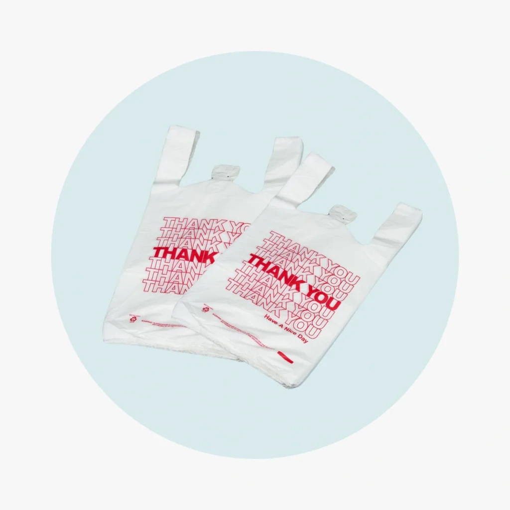 Small T-Shirt Bag -  White