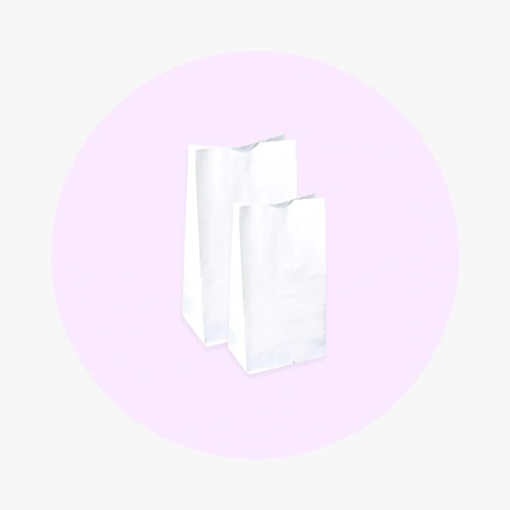 White Paper Bag #1
