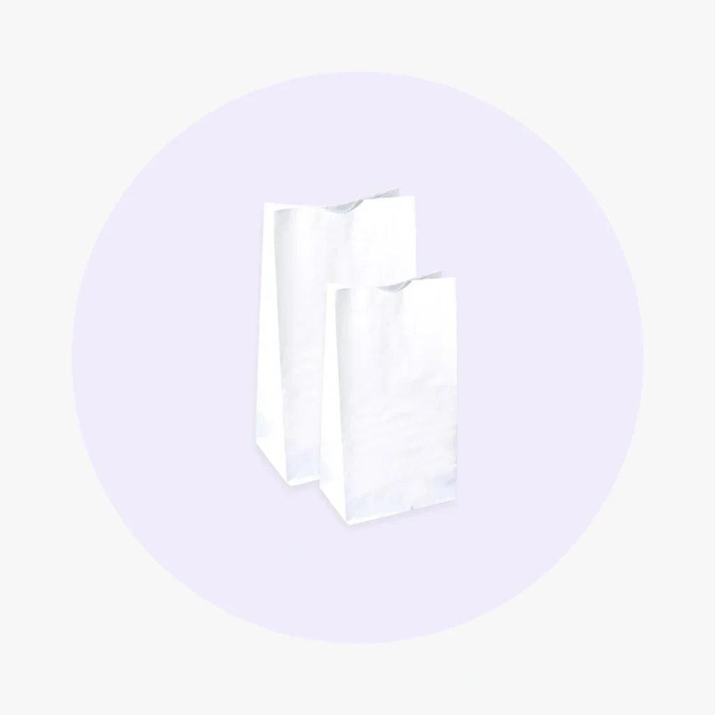 White Paper Bag #16